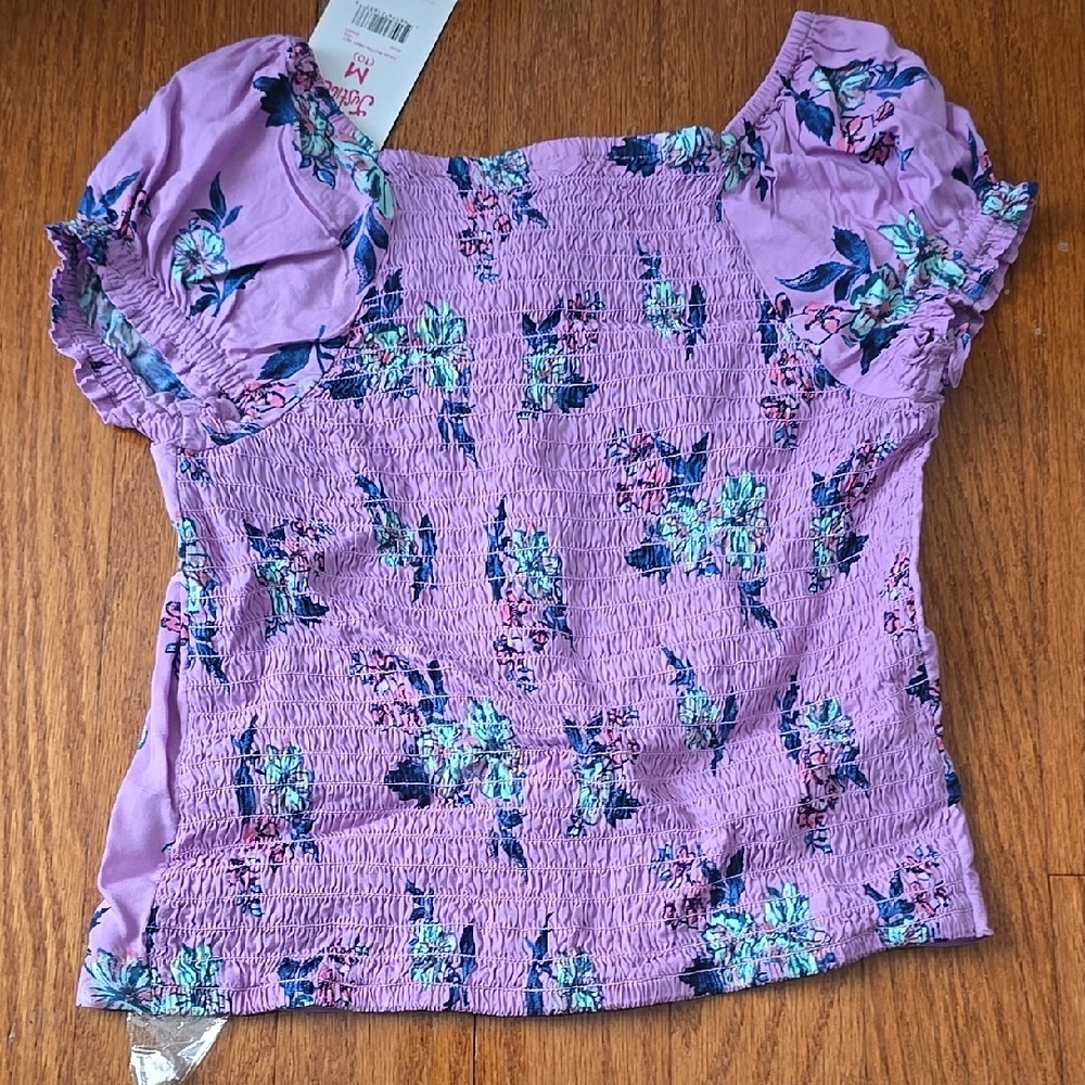Floral Two-Piece Set in Purple - Picture 9 of 10